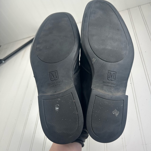 Bruno Magli Pitto Black Leather Loafer Men’s Size 11-12 SEE PHOTOS main image 4